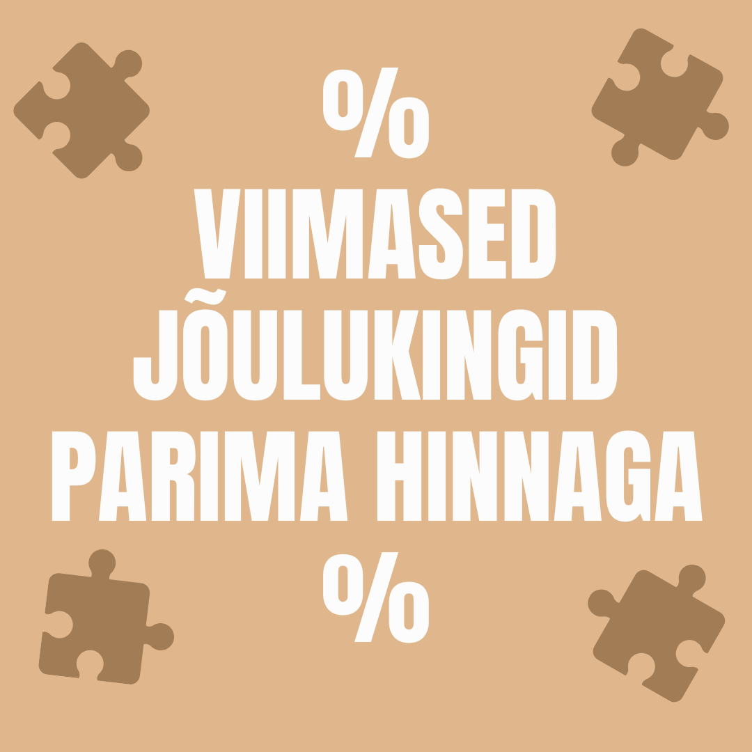 Jõulupakkumised – 3D ja puidust pusled loovaks ja arendavaks kingituseks